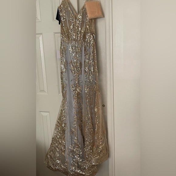 Cinderella Divine Gold Mist Gown - Picture 9 of 12